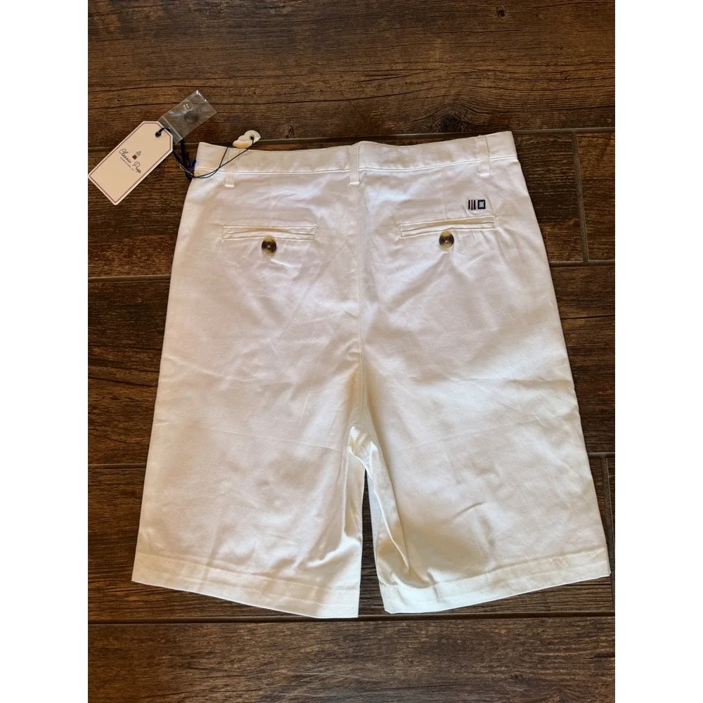 NWT Classic Prep Boys White Chino Shorts
